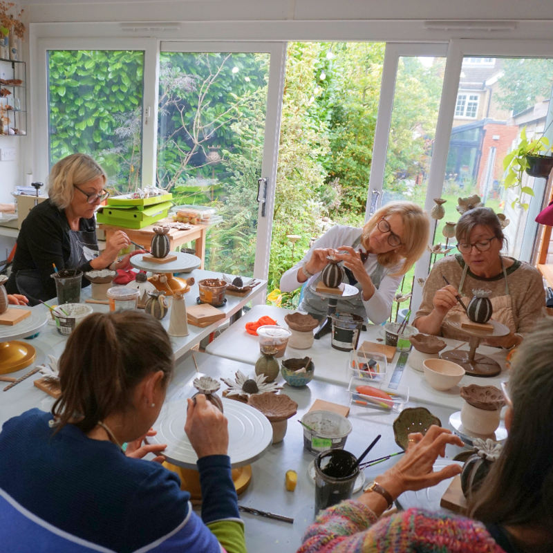 Garden Ornament One Day Workshop in Hindhead, Surrey